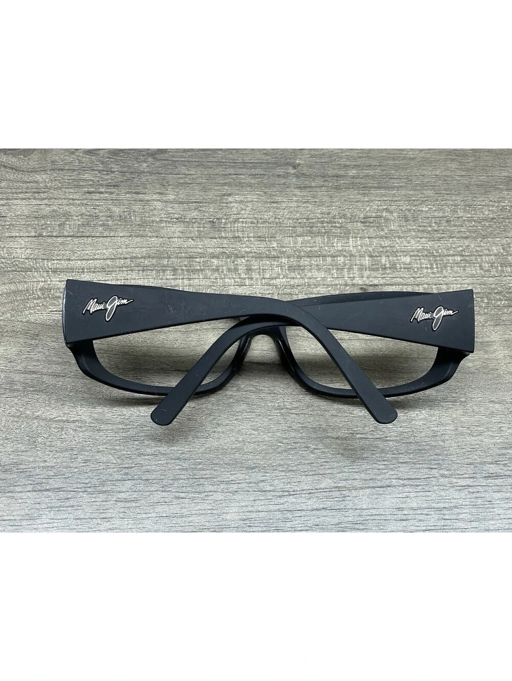 Maui Jim Ikaika Matte Black Rubber Sunglasses Italy MJ281-02MR *Frames Only